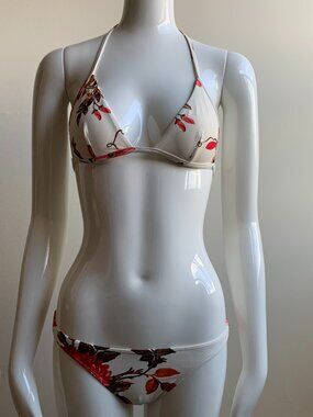 Sauvage asian flower bikini